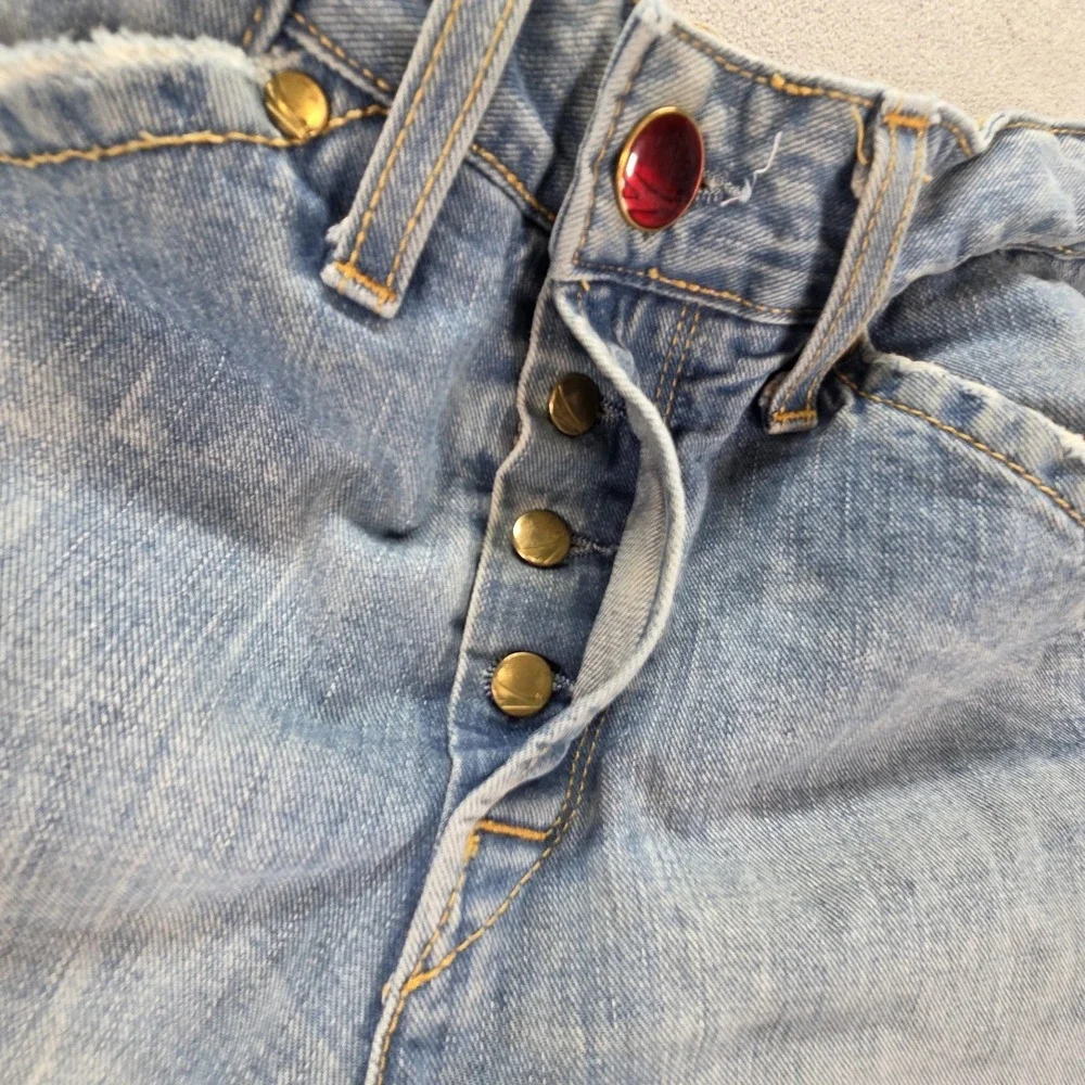 VTG Levis Engineered Jeans Mens Blue Light Wash Straight Twisted Fits‎ 28x31